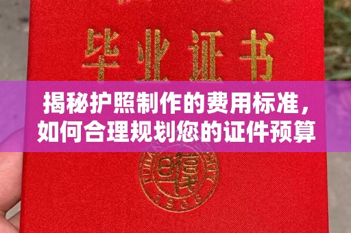 奉化揭秘护照制作的费用标准，如何合理规划您的证件预算？